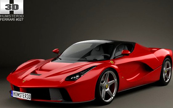 Ferrari F70 LaFerrari 2014 3D Model