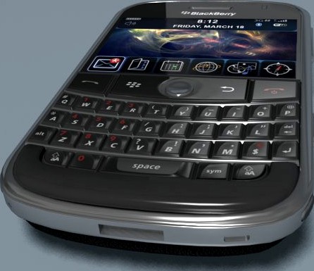 Blackberry Bold 3D Model