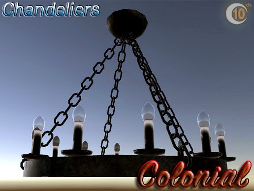 Chandeliers: Colonial
