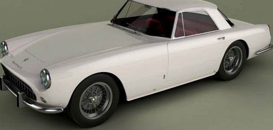 Ferrari 250 GT coupe 3D Model