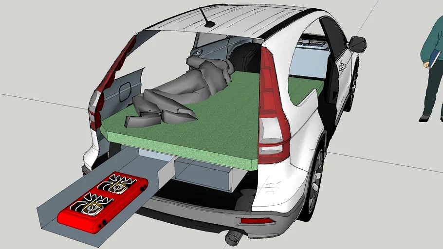 CRV camper