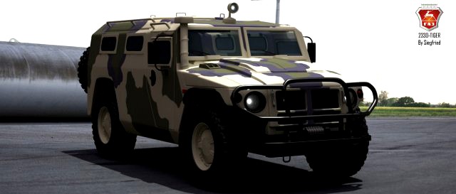 Tiger Gaz 2330 3D Model