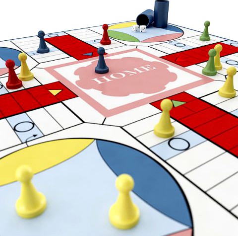 Parcheesi 3D Model