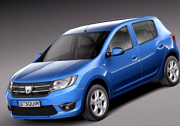 Dacia Sandero 2013 3D Model