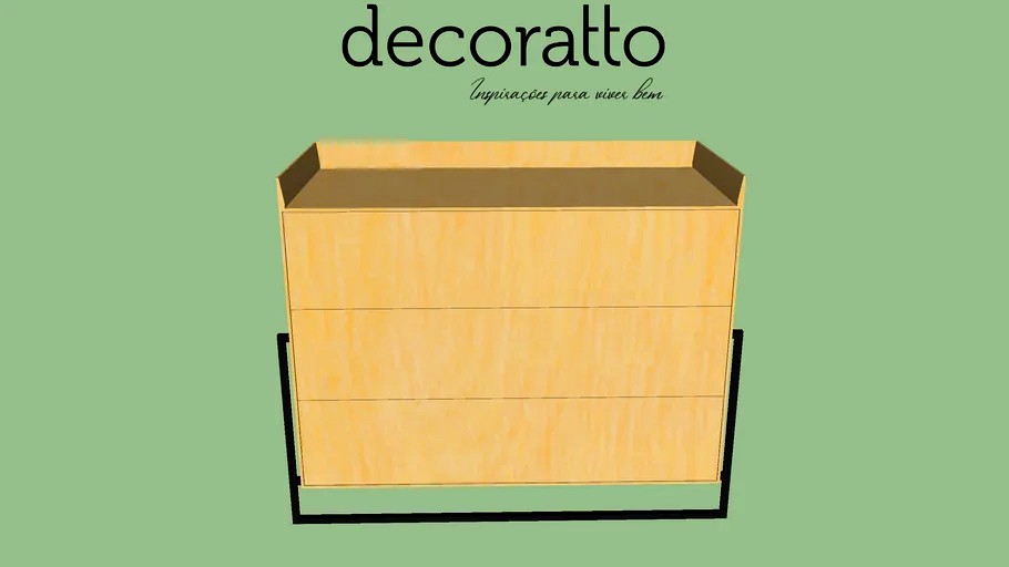 COMODA DECORATTO RUBY