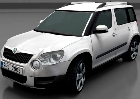 Skoda Yeti 3D Model