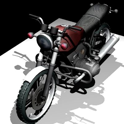 Gor motorcycle 3D Model