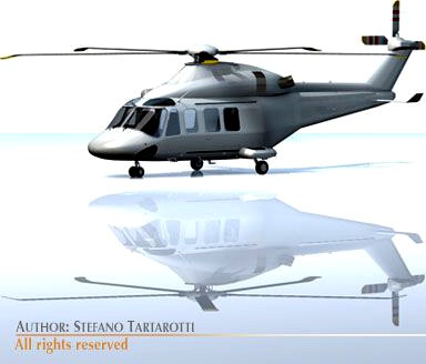 AW139 3D Model