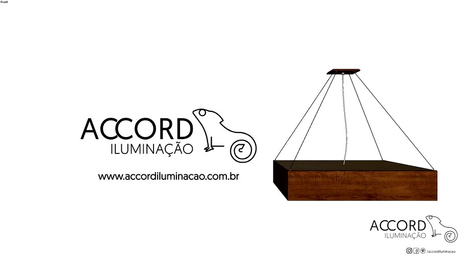 Pendente Accord Meio Squadro 266