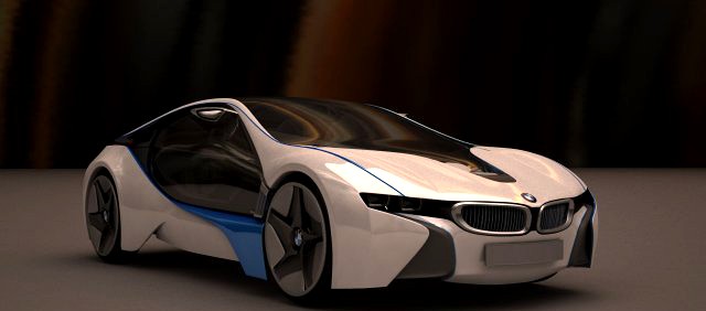 BMW i8 3D Model