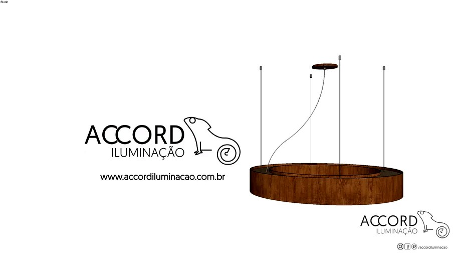 Pendente Accord Cilíndrico 1221