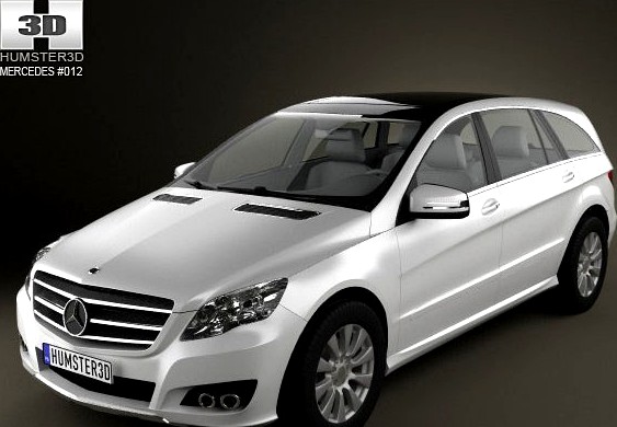 Mercedes Benz R class 2011 3D Model
