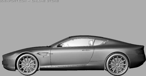 Aston Martin DBS 3D Model