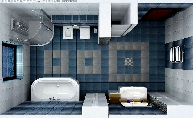 Bathroom 3D Model