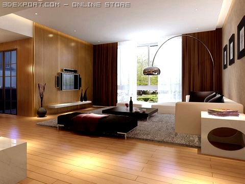 Living room 016 3D Model