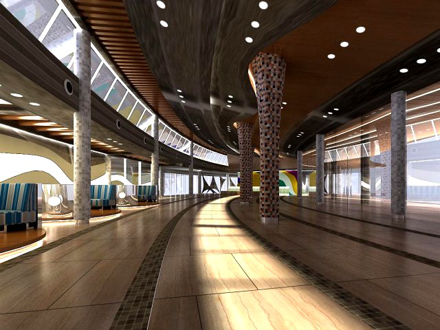 Lobby 013 3D Model