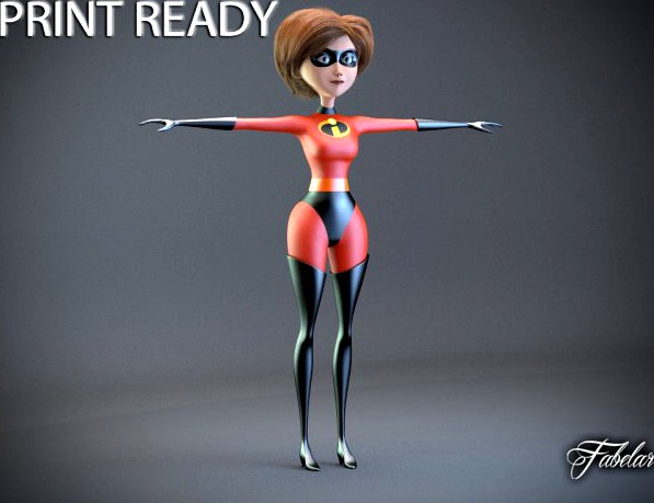 Elastigirl 3D Model