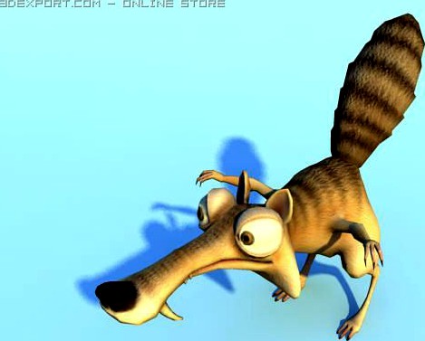 Scrat 3D Model