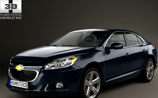 Chevrolet Malibu 2013 3D Model