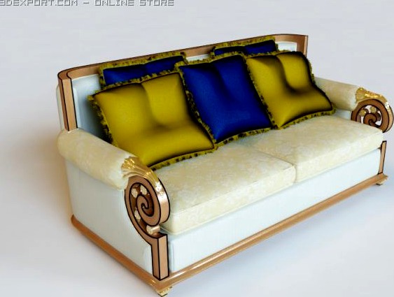 Sofa0220 3D Model