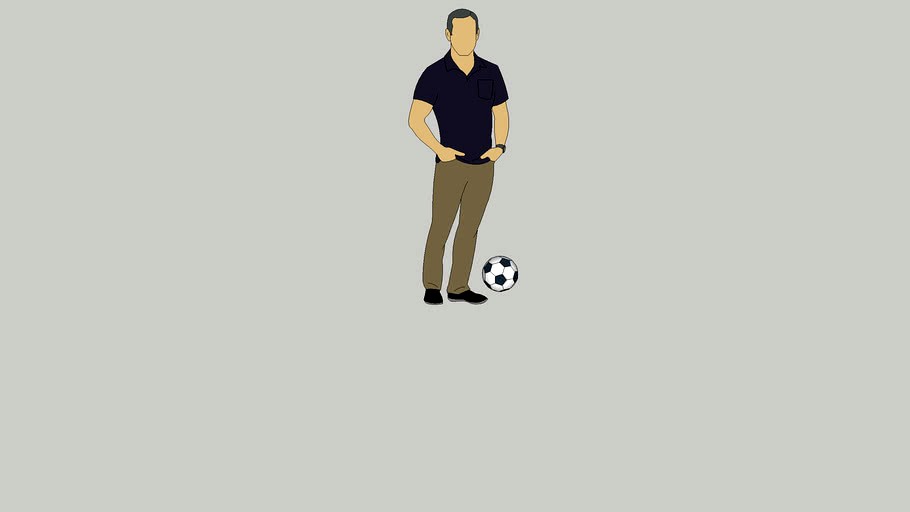 Fussball Ikosaeder soccer