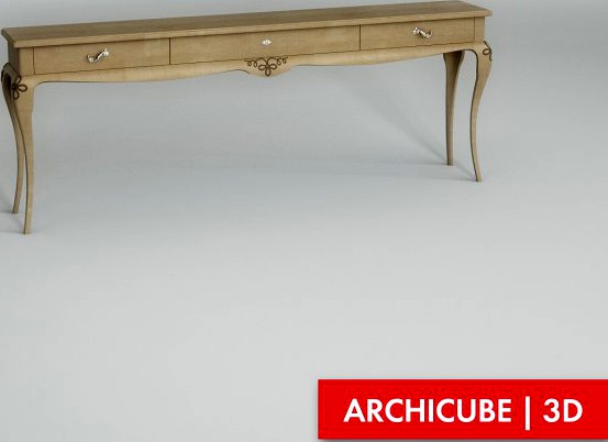 Console Table 3D Model