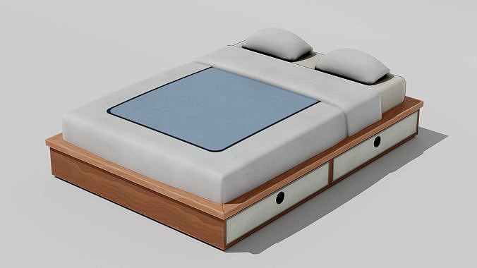 Japanese Furniture Kit - Bed