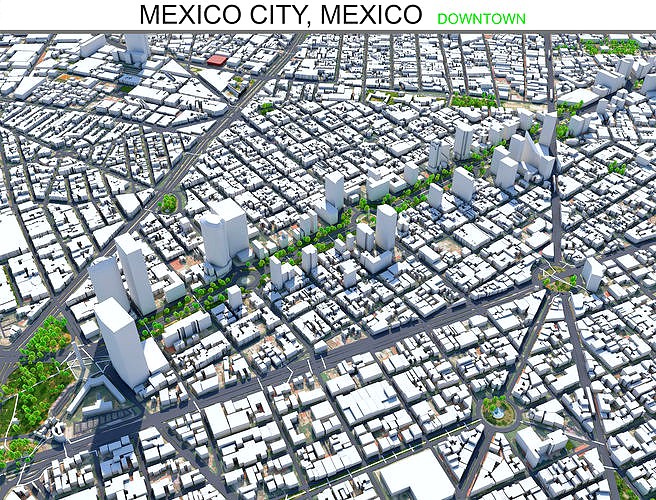 Mexico City Downtown