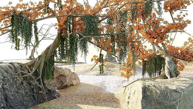 Fully Customizable  Artistic Trees Twisted