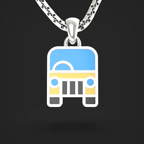Bus Pendant | 3D