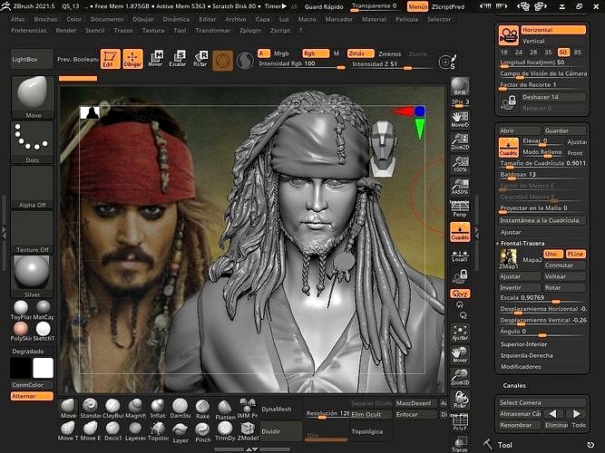 jack sparrow | 3D