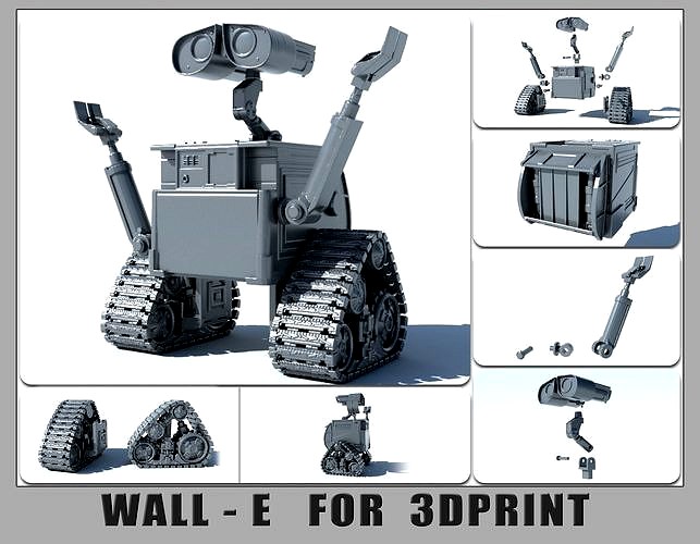 WALL-E for Print | 3D