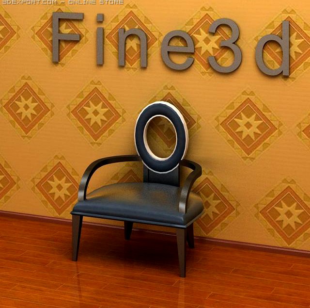 Antique08Chair042 3D Model