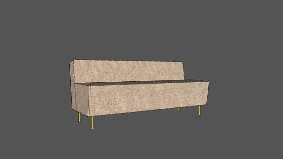 GUBI Modern Line Sofa HIGH