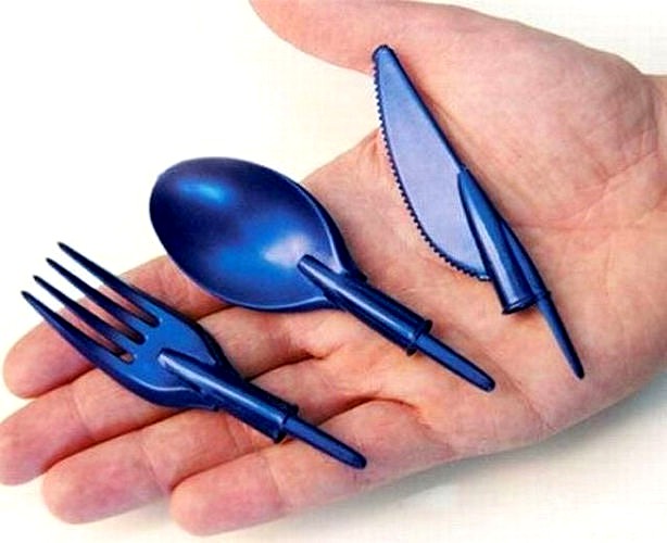 Upensil Complete Series The Pen Cap Utensil Fork Spoon Knife | 3D