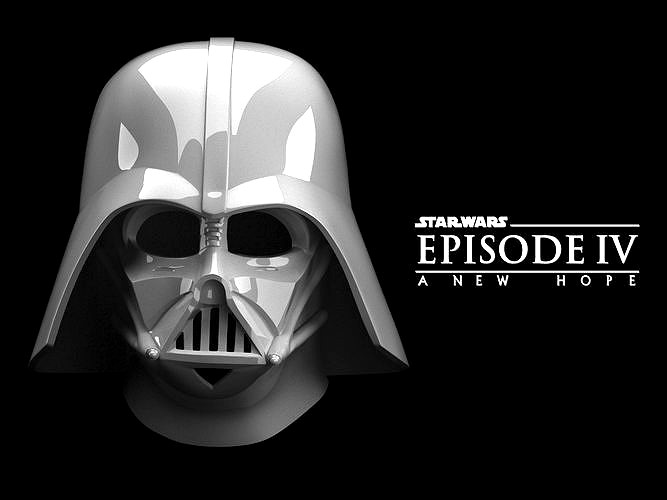 A New Hope DARTH VADER HELMET | 3D