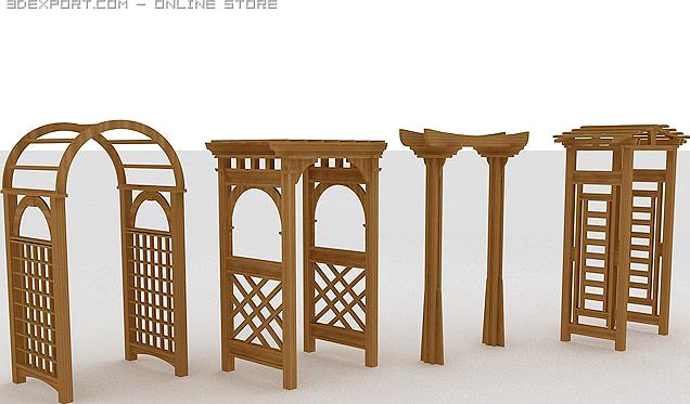 Arbor set1 3D Model