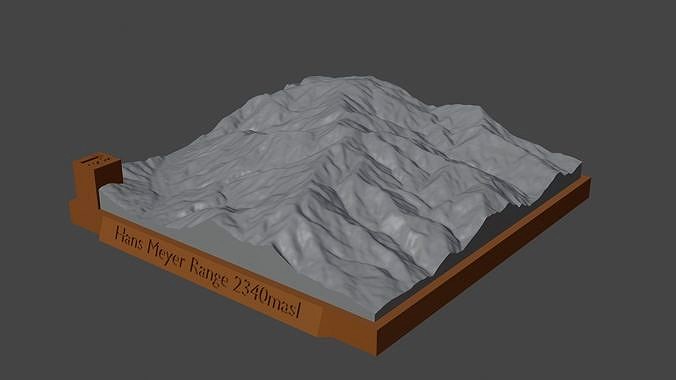 Hans Meyer Range | 3D