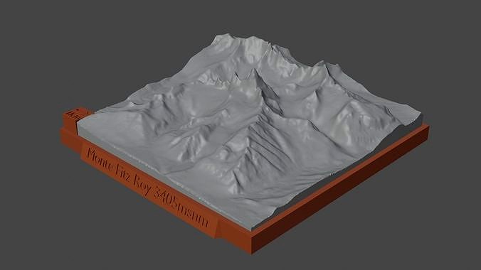 Cerro Fitzroy | 3D