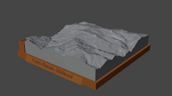 Cerro Pintado | 3D