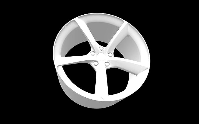 Ferrari Monza SP1 scalable and printable rims | 3D