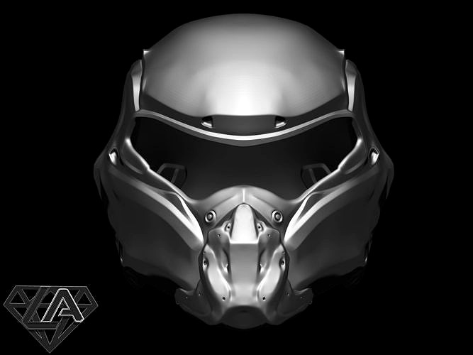 Cybermantis pilot PRO helmet | 3D