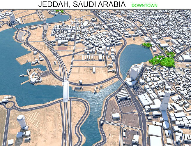 Jeddah City in Saudi Arabia