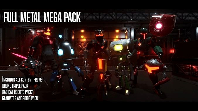 Full Metal Mega Pack - Unreal Project Bundle