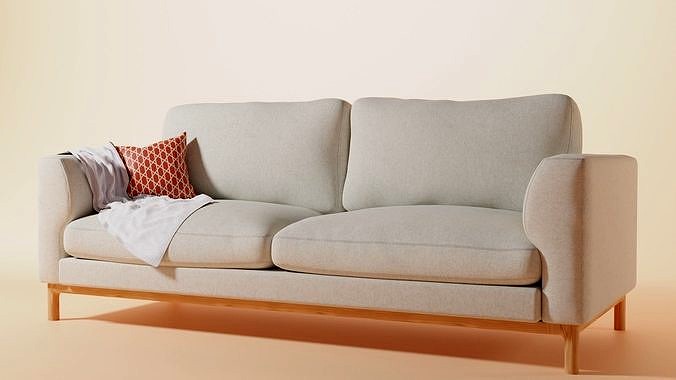 Guide 82inch minimalistic Sofa BlueDot