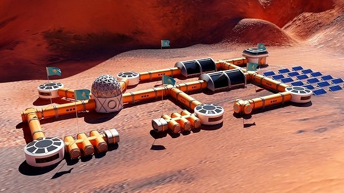 Mars Base - Kazakhistan