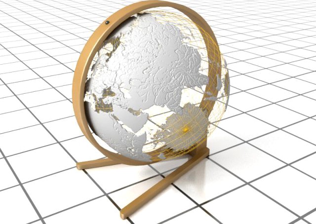 Model of the globe 3D Model