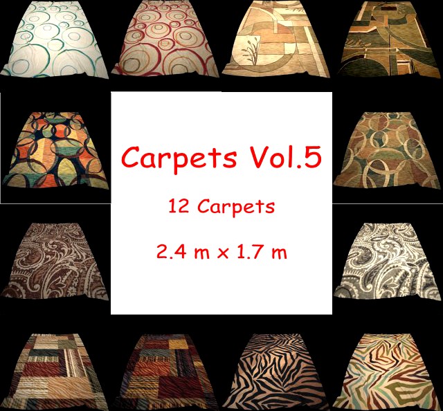 Carpets Vol 5 3D Model