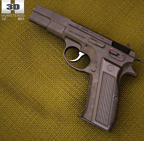 CZ 75 3D Model