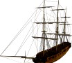 Clipper sailship 3D Model